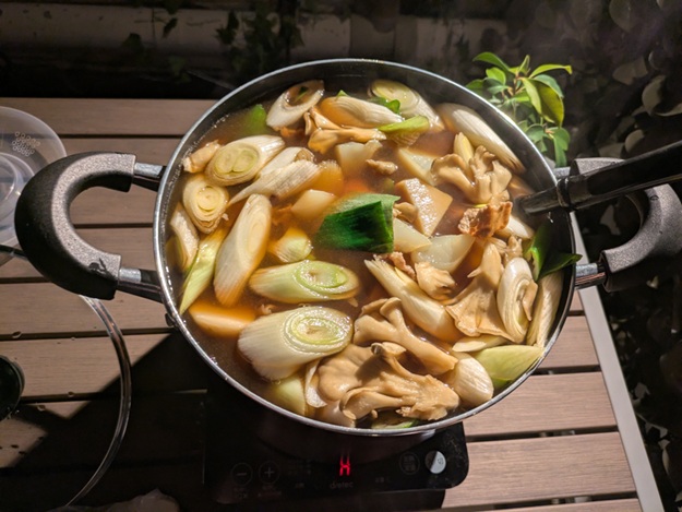 芋煮会を開催しました inテラス🍲