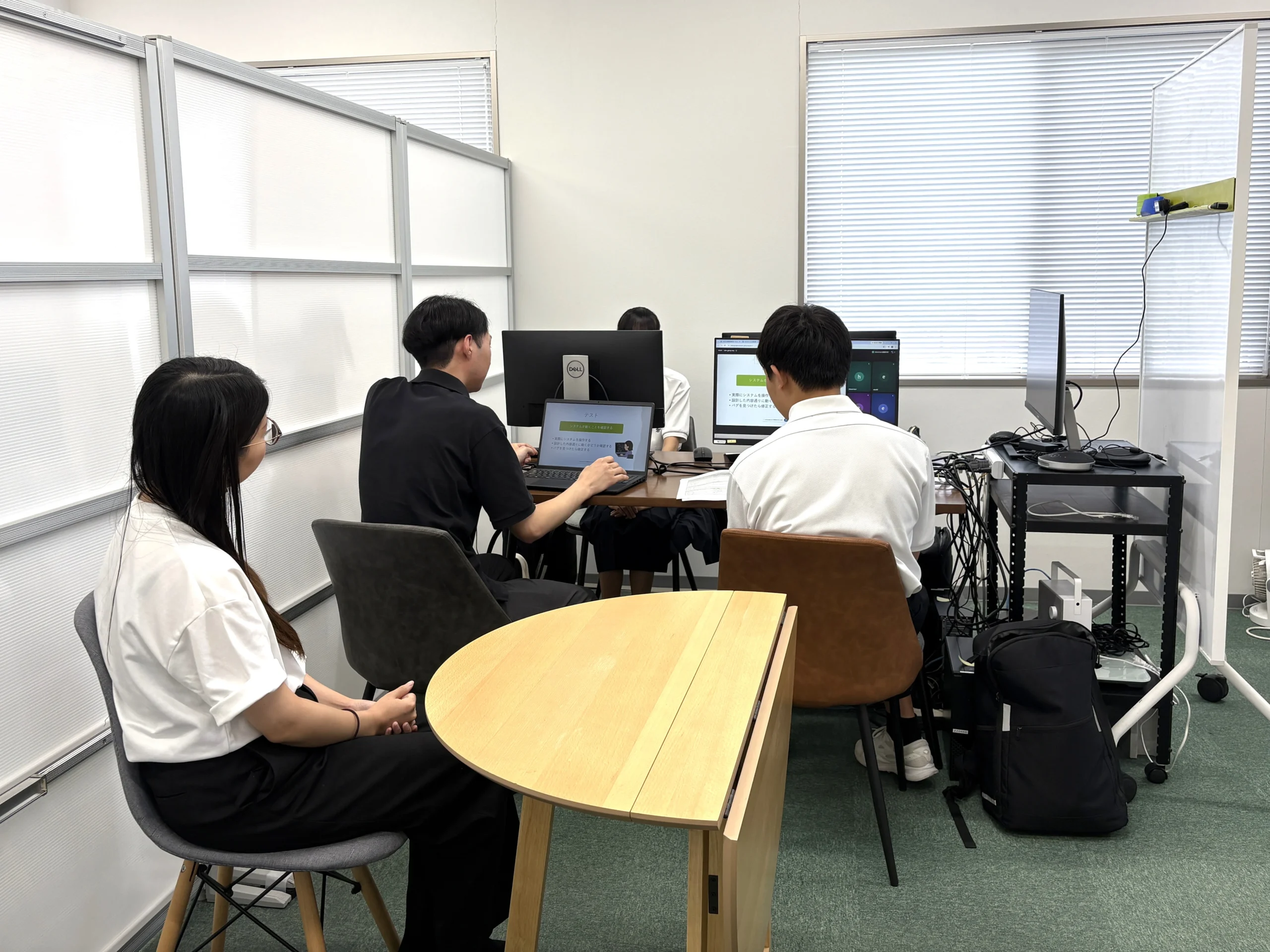 中学生の職場体験を受け入れました！